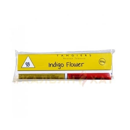 Tangiers Indigo Flower tea系シーシャフレーバー パッケージ画像