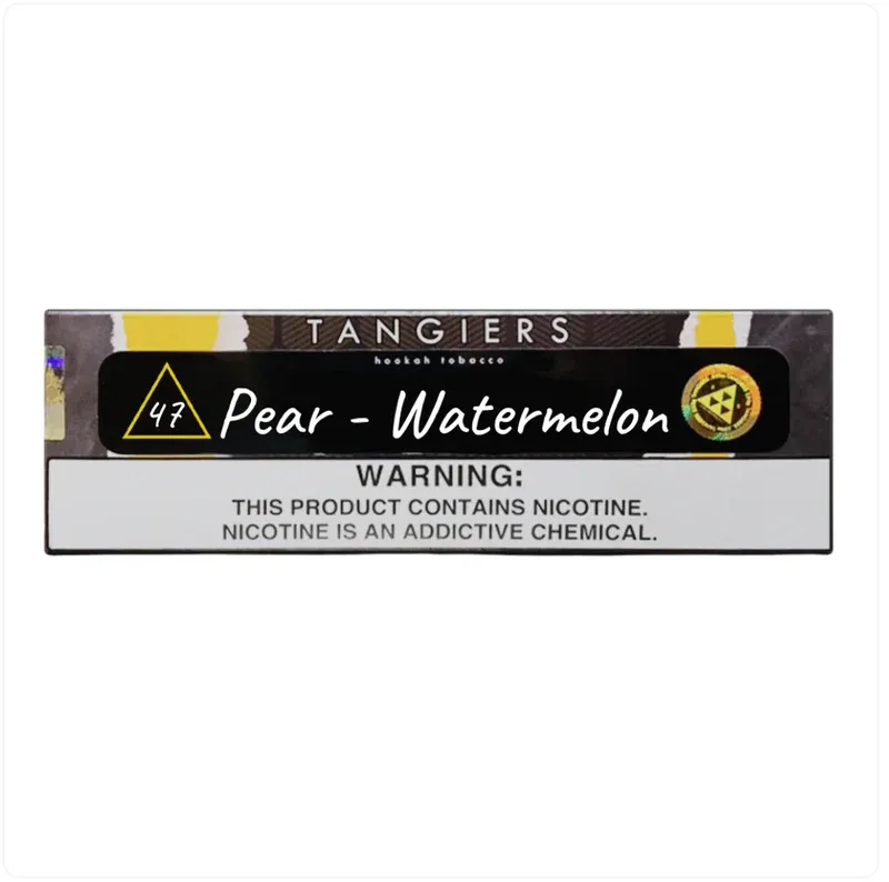 Tangiers Pear Watermelon フルーツ系シーシャフレーバー パッケージ画像