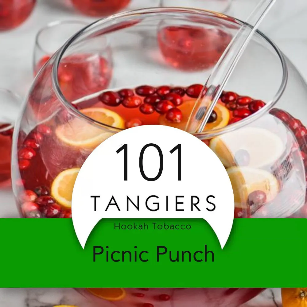 Tangiers Picnic Punch 柑橘系シーシャフレーバー パッケージ画像