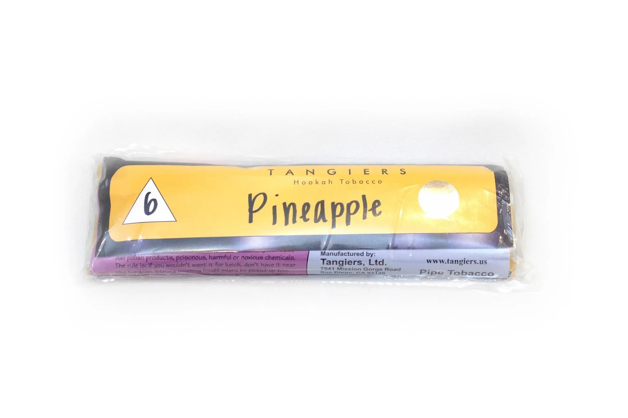 Tangiers Pineapple フルーツ系シーシャフレーバー パッケージ画像