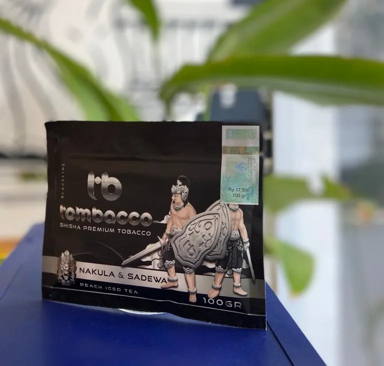Tombacco Nakula & Sadewa tea系シーシャフレーバー パッケージ画像