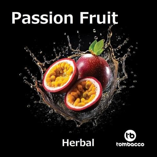 Tombacco Passion Fruit(Herbal) トロピカル系シーシャフレーバー パッケージ画像