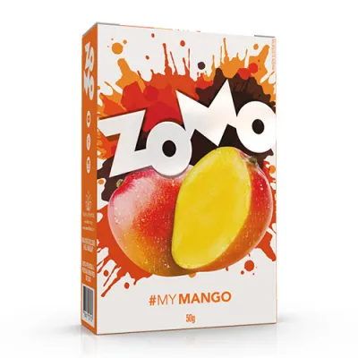 ZOMO Mango トロピカル系シーシャフレーバー パッケージ画像